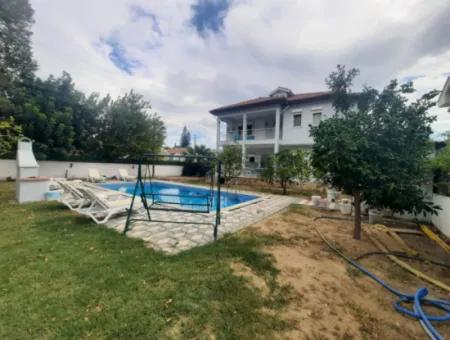 3 1 Villa Zu Vermieten In Der Nähe Des Freistehenden Kanals In Dalyan