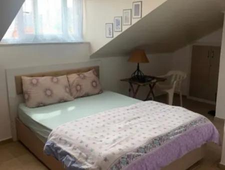 Möblierte 1 1 Penthouse-Wohnung Zu Vermieten In Muğla Dalyan Gürpınar