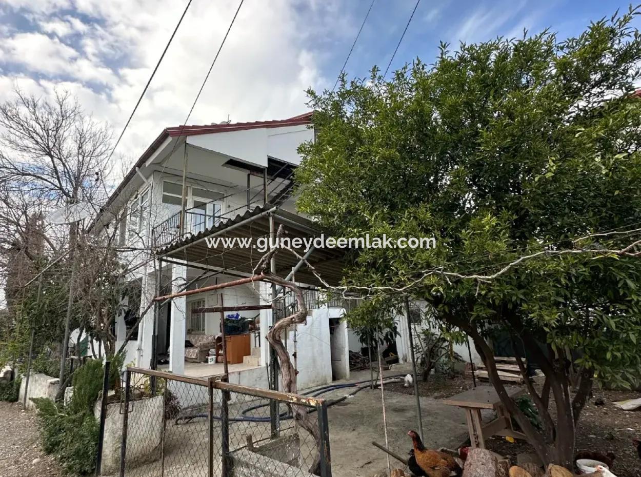 Ortaca Cumhuriyet Mah. 3-Storey House Complete For Sale In 357 M2 Plot