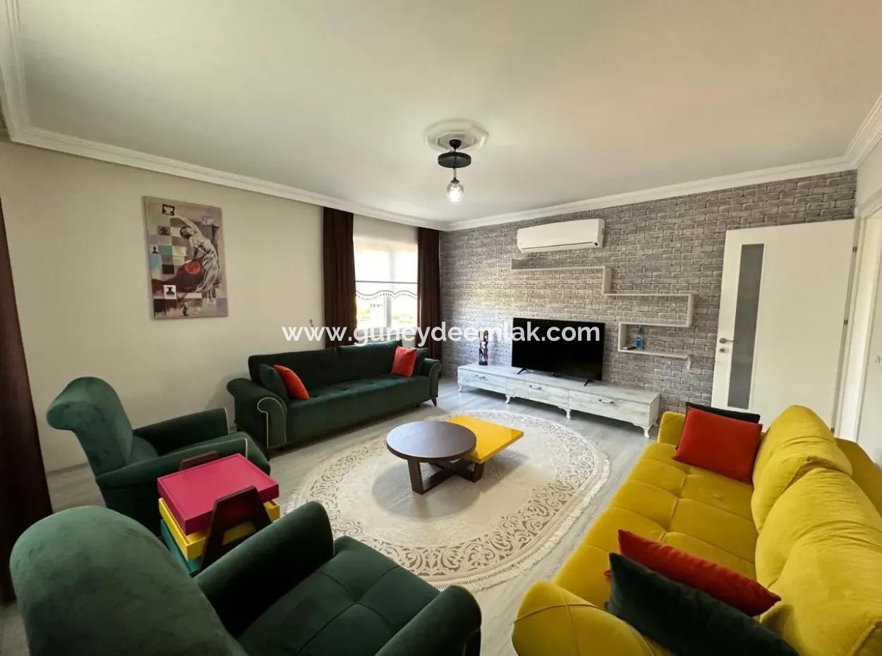 Ortaca Yeşilyurt Mah 2 1 Furnished Spacious Apartment For Annual Rent