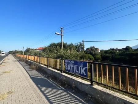 Muğla Köyceğiz Toparlar For Sale On The Main Road 2 800 M2 Commercial Zoned Land