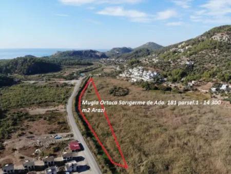 14300 M2 Land Suitable For Investment For Sale In Muğla Ortaca Sarıgerme