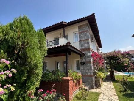 3 1 Independent Furnished Stone Villa For Rent In A Site Of 6 Villas In Dalyan, Muğla