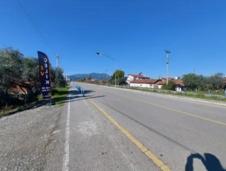 740 M2 Land On The Main Road In Ortaca Okçular For Sale