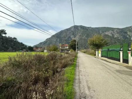 Muğla Ortaca Mergenlide 1456 M2 Zoned Land For Sale