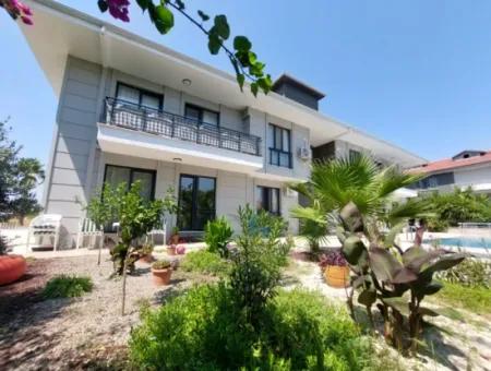 Furnished 90 M2, 2 1 New Apartment With Swimming Pool In Dalyan, Mugla