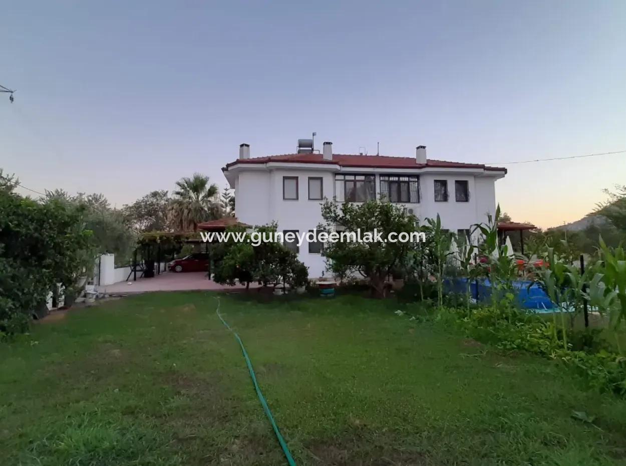 Muğla Ortaca Dalyan Da Bahçeli 3+1 Kiralık Müstakil Villa