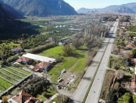 Ortaca - Dalyan Yolunda Anayola 100M Cepheli 3.577M2 Satılık Tarla