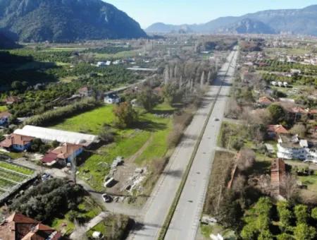 Ortaca - Dalyan Yolunda Anayola 100M Cepheli 3.577M2 Satılık Tarla