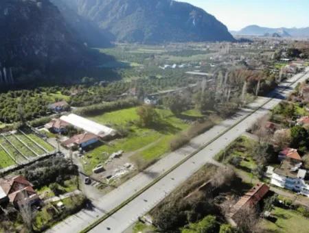 Ortaca - Dalyan Yolunda Anayola 100M Cepheli 3.577M2 Satılık Tarla