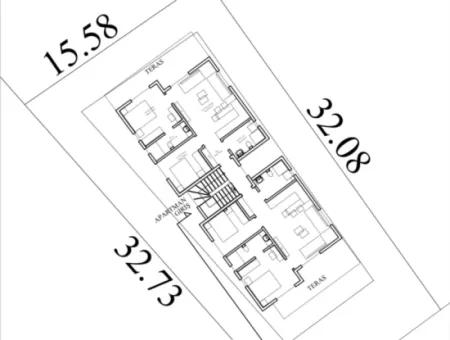 Ortaca Cumhuriyetde 508 M2 Arsa Ve Müstakil Ev Satılık